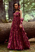 Grape Purple Printed Jacket Dress